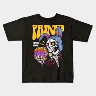 scary bunny Kids T-Shirt